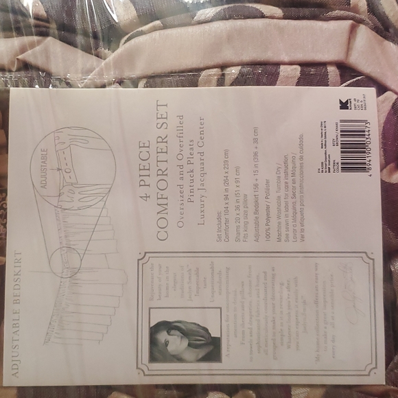 Jaclyn Smith Bedding Nwtjaclyn Smith Comforter Set Poshmark